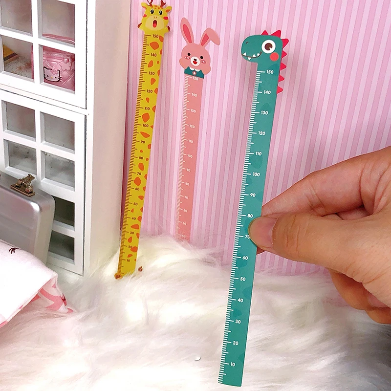

3Pcs 1/12 Dollhouse Miniature Cartoon Height Ruler Doll House Accessories Toys For Dollhouse Decalsnew