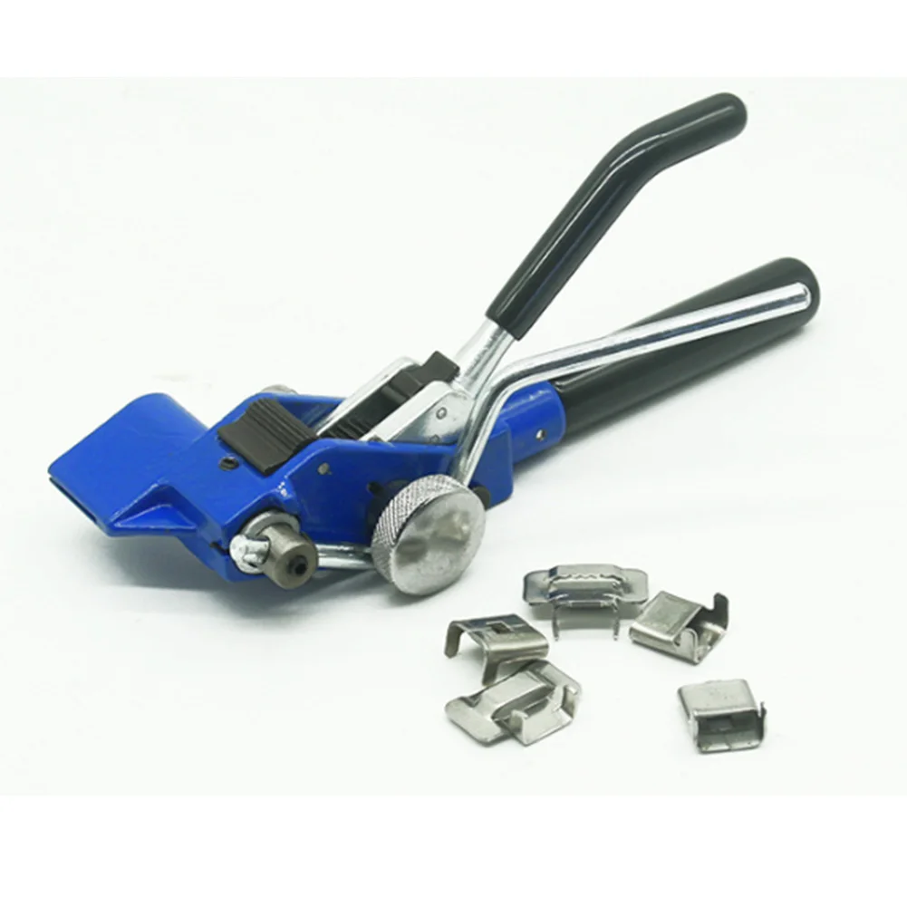 

Tools High Strength Cable Ties Strapping Tensioner Tighten Handheld Heavy Duty Anti-slip Banding Pipe Broken Wire Clamp Ratchet