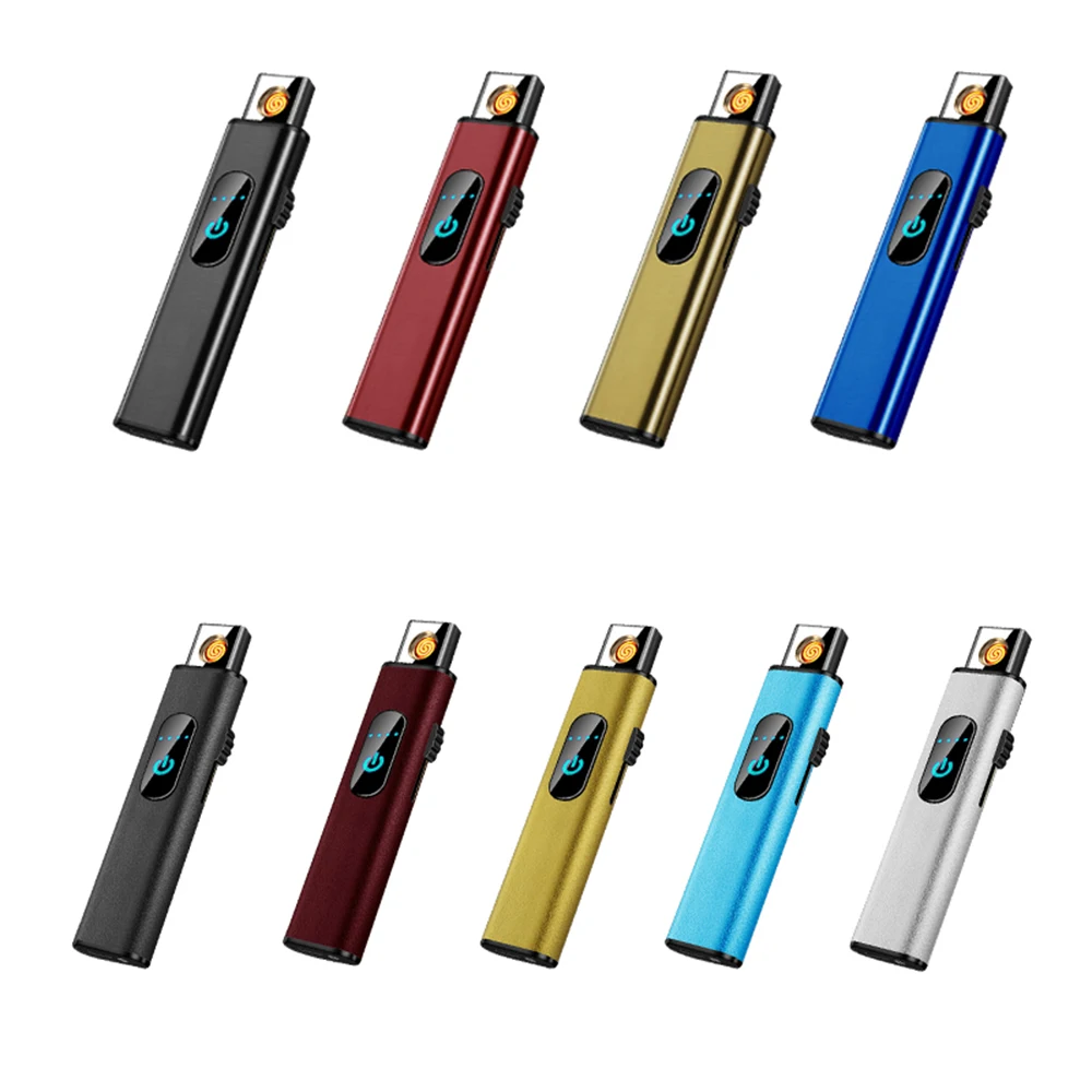 Зажигалка для сигарет сенсорный экран зажигалка компактный смарт датчик usb