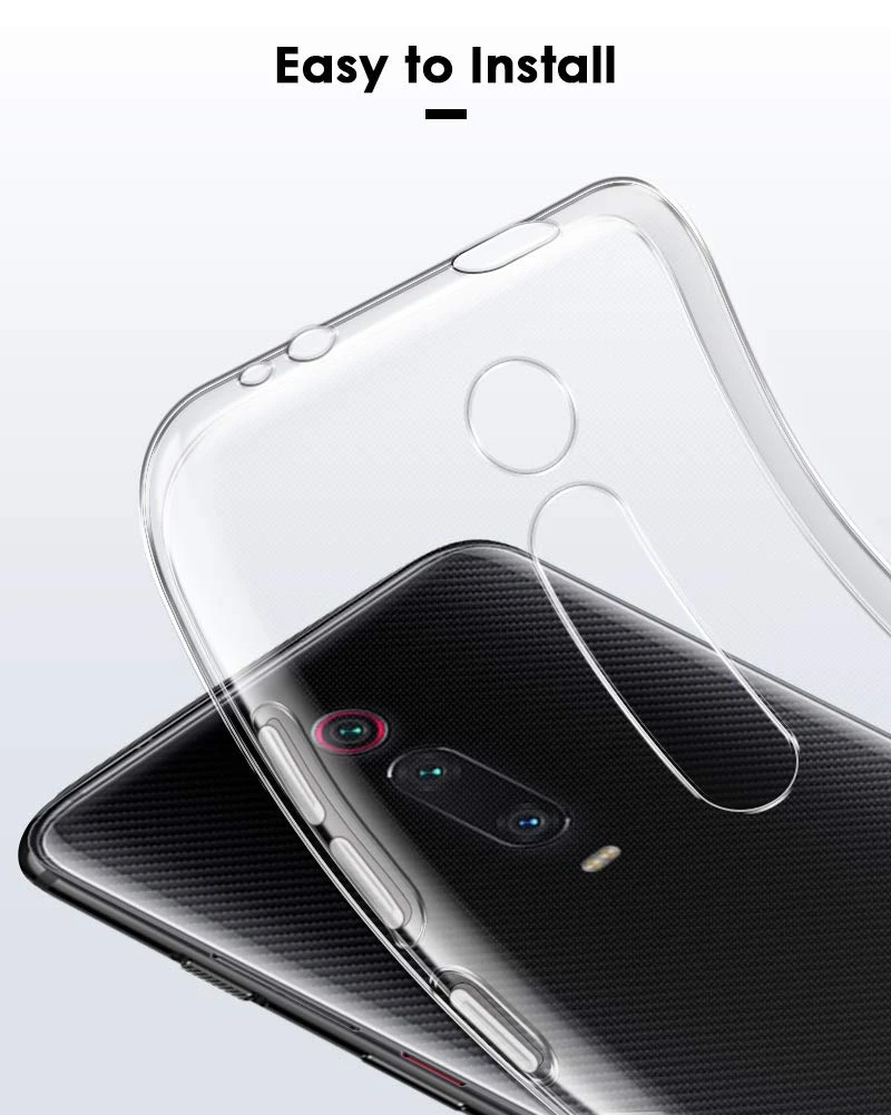 Прозрачный мягкий термополиуретановый силиконовый чехол для Xiaomi Redmi Note 8 7 Pro 6 S2 Примечание кожи красные, черные матовый Scrub чехол Redmi K20 7 Go Примечание 5 Plus