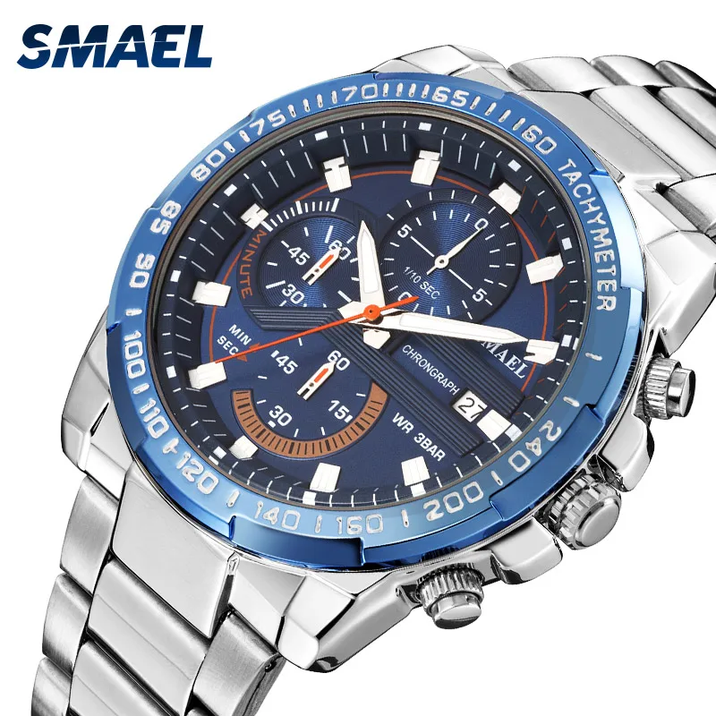 Новинка 2019 года. Часы-триокулярный диск с серебристыми SL-9089. Часы автоматическим