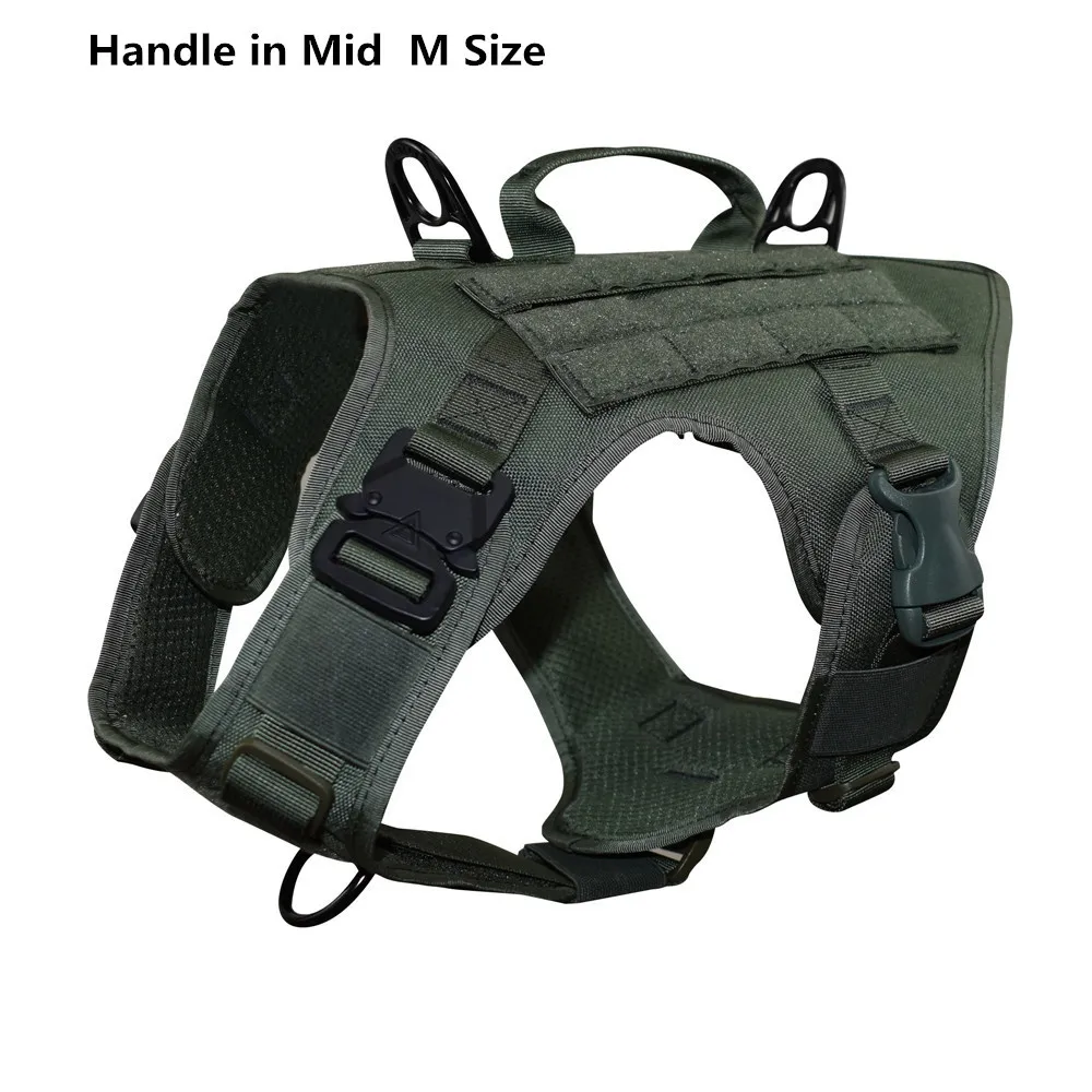 MXSLEUT водонепроницаемый 1050D нейлон Molle система тактическая дрессировка для собак Военная жгут для собак охотничий жилет для собак Полицейская собака K9 жгут