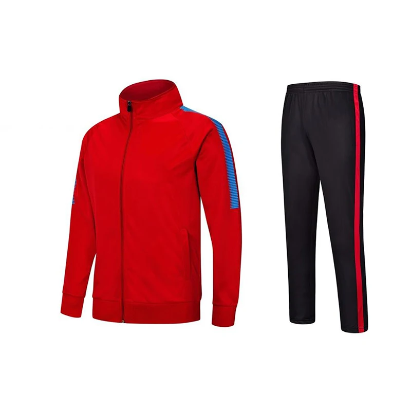 Осенне-зимние футбольные тренировочные костюмы мужские и детские футболки с