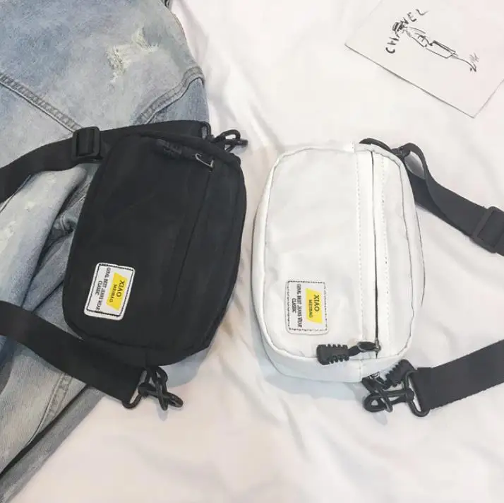 

Unisex Crossbody Bag Oxford Cloth Diagonal Shoulder Bags Solid Color Satchels Fashion Leisure Trend Square Sling Handbags
