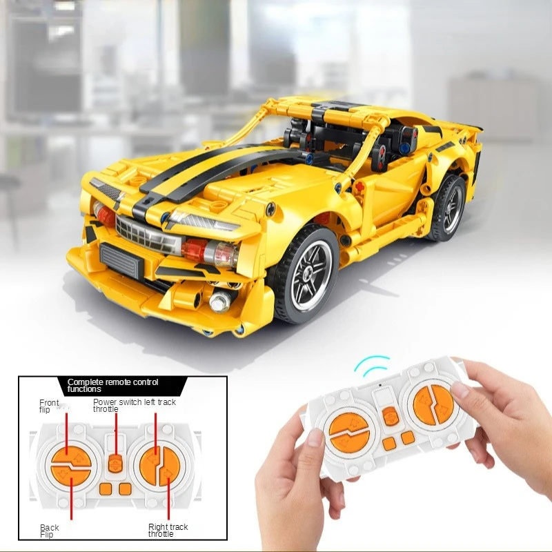 Программируемый робот-конструктор 2 в 1 Пазл сделай сам с дистанционным