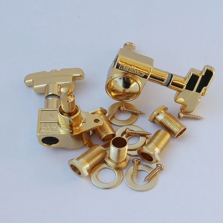 Гитарные тюнеры Wilkinson 3R + 3L golden JINHO | Спорт и развлечения