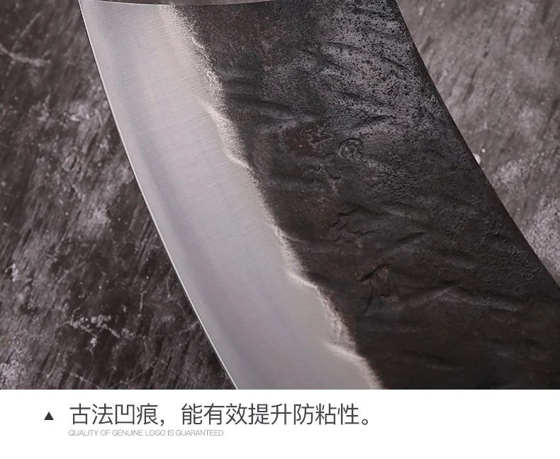 DENGJIA КИТАЙСКИЙ ручной работы кухонный нож из углеродной стали овощные ножи и мясник нож для нарезки тонкая ручка ручной работы