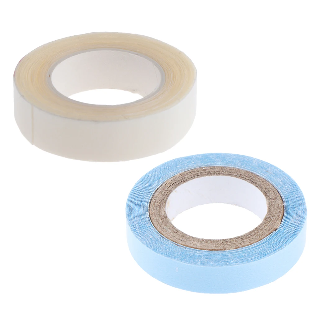 

2Pcs Heat Resistant Waterproof Bonding Toupee Hairpiece Hair Extensions Adhesive Wig Tape Rolls Double Sided 3 Yards