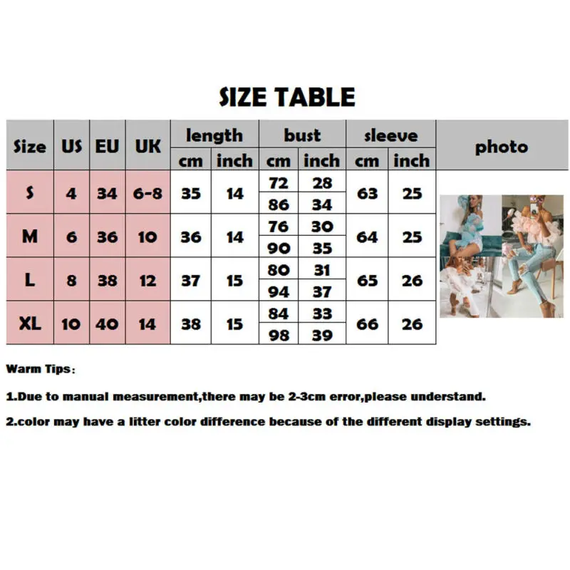 

Fashion Womens Ladies Puff Sleeve Off Shoulder See through Frilly Blouse Women Lace Elegant Crop Tops Mesh Sheer Sexy Blouse