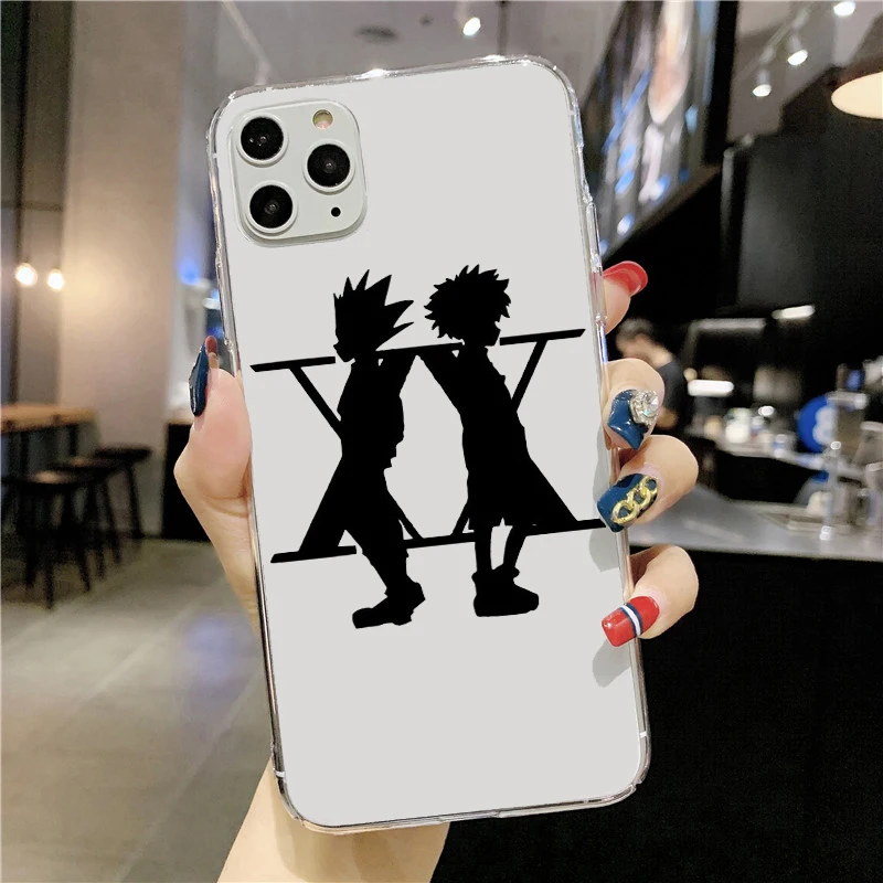 HUNTER x HxH Гон хоть аниме Мягкий силиконовый чехол для телефона в виде ракушки