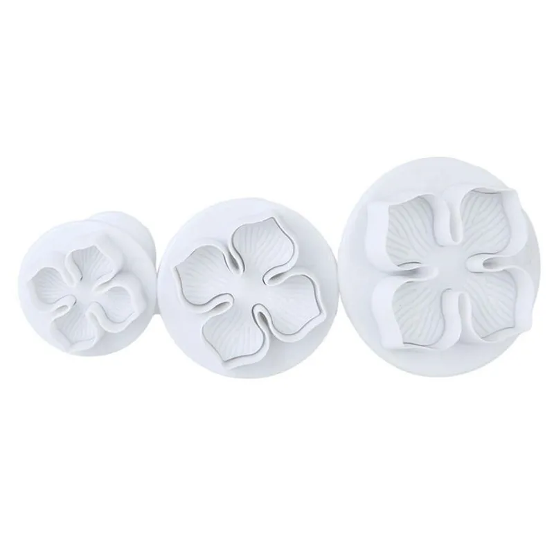 3 шт./компл. силиконовый Плунжер для лепестков гортензии из помадки украшения
