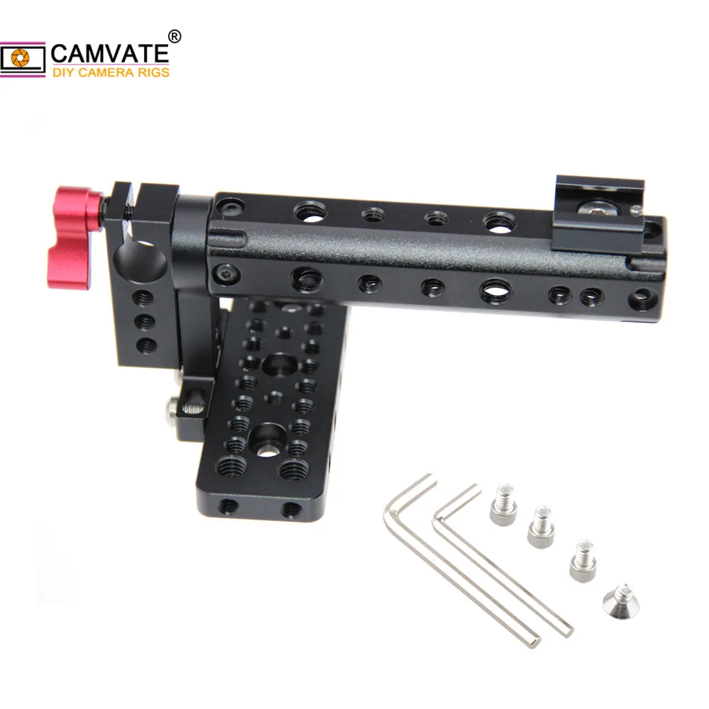 CAMVATE ручка с верхней пластиной резьбой 1/4 &quot 20 и креплением для