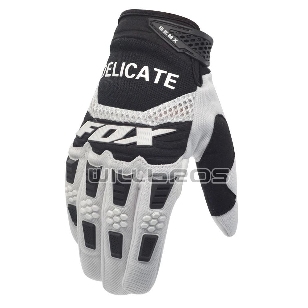 Delicate Fox Gloves Motocross MX BMX Dirt Bike Racing Guantes Dirtpaw Racing Off-road ATV UTV Enduro Moto Cross Blue Luvas Mens images - 6