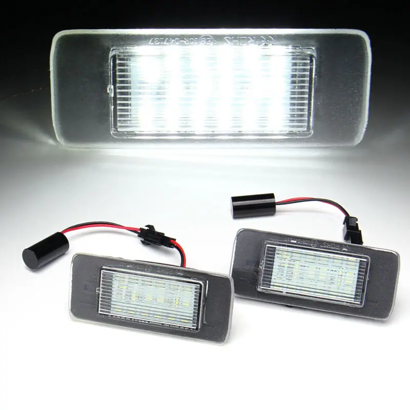 

Error free License Plate Light LED Exterior 18-3528-SMD White 12V 2pcs