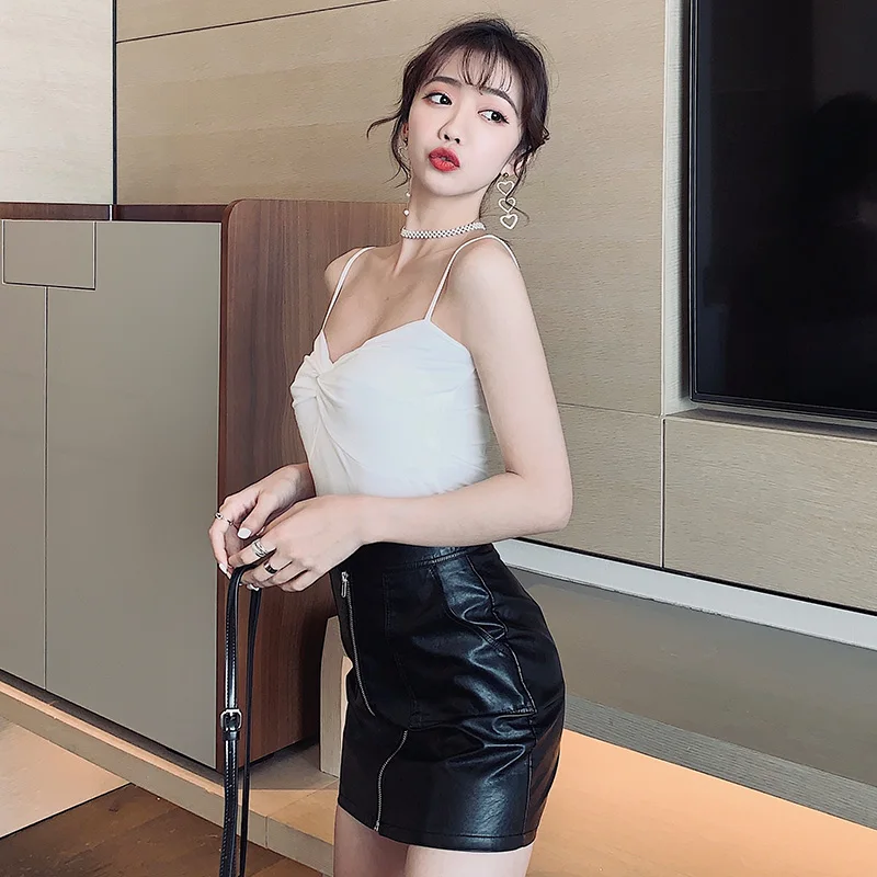 Gkfnmt женский короткий топ Топики шелк атлас Холтер Топ для женщин 2020 Летний стиль