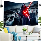 Гобелен из Звездных войн DISNEY, крутой рыцарь джедая, световой меч, узор, комнатный декор, домашний декор, Настенный декор, подарок