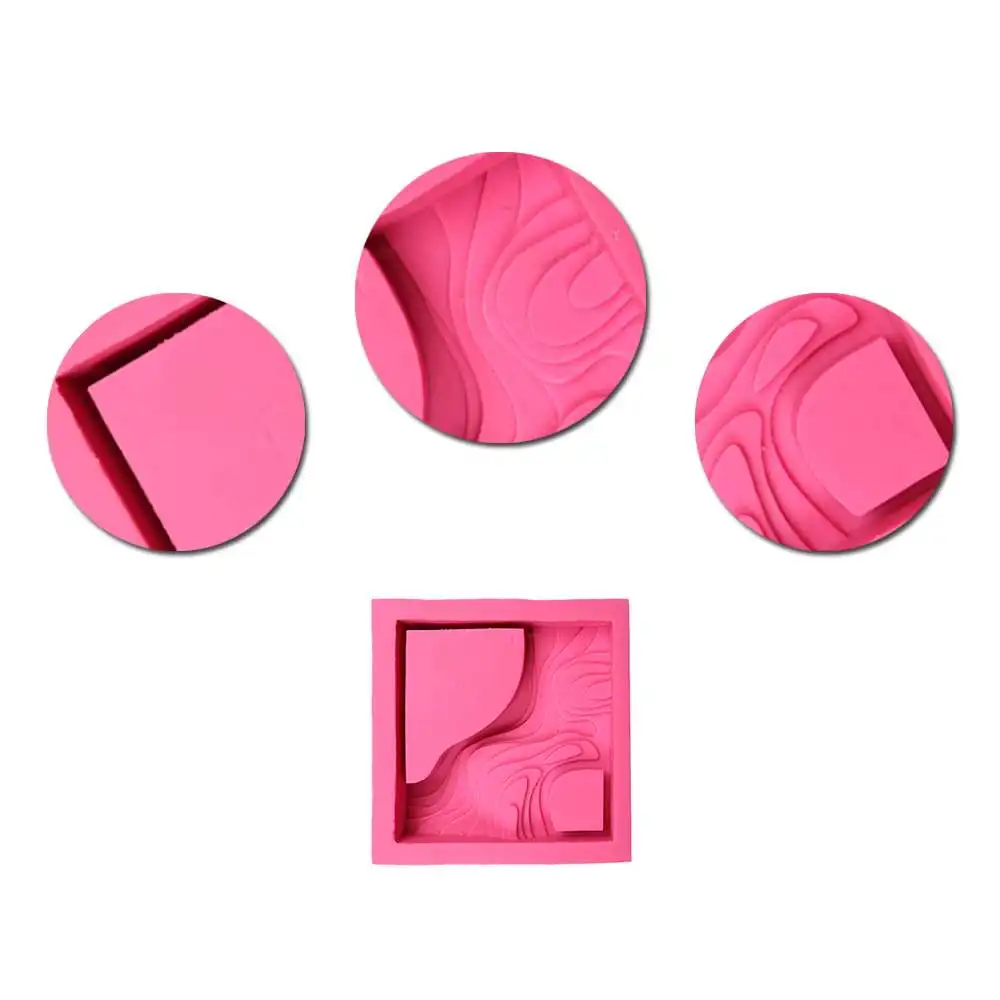 

1 Pcs Flower Pots Planter Silicone Mold 3D Casting Mould For Handmade Craft DIY Cake Making Tool Kitchen Baking Supplies