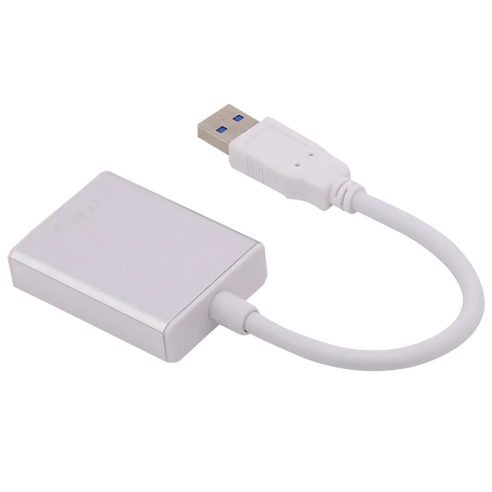 Прочный USB 3 0 для видеокарты высокого разрешения многоэкранный адаптер легкий