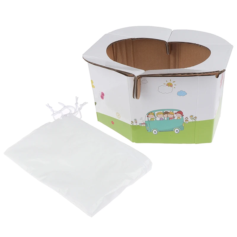 Дети портативный складывающийся горшок сиденье для девочек или