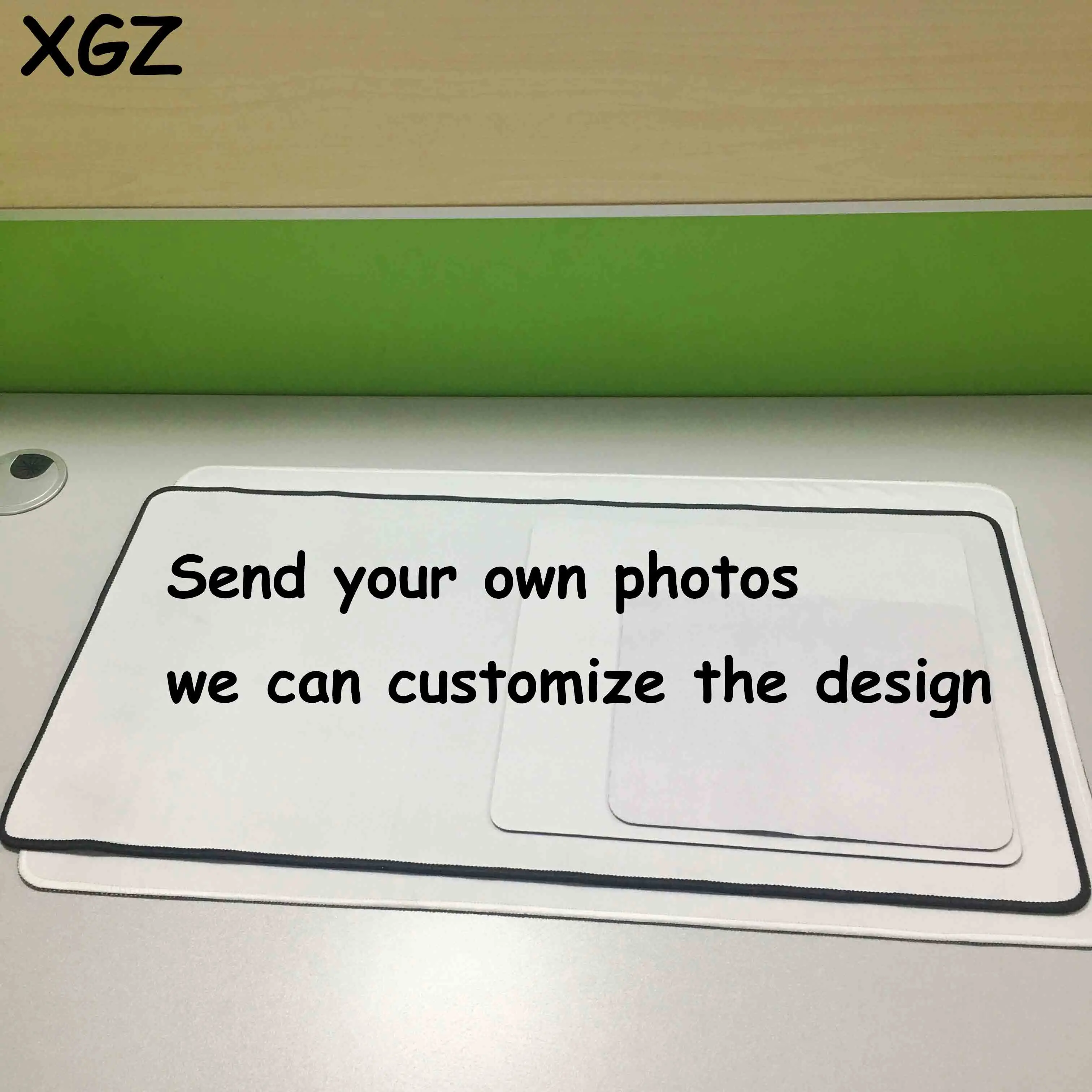 XGZ аниме большой коврик для мыши черный замок край животное тигр ноутбука ткань