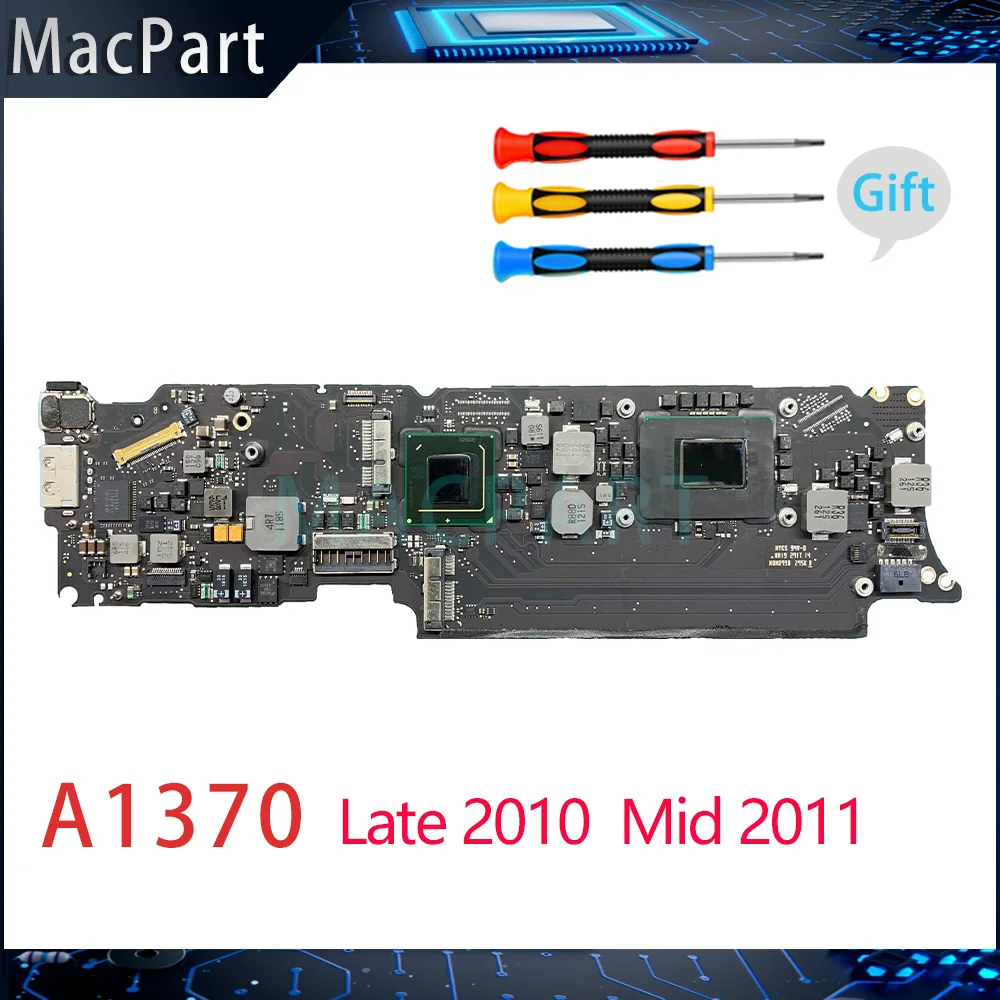 

Original Tested A1370 Motherboard 820-2796-A 820-3024-B for MacBook Air 11" Logic Board EMC 2471 Core i5 i7 2010 2011 Years