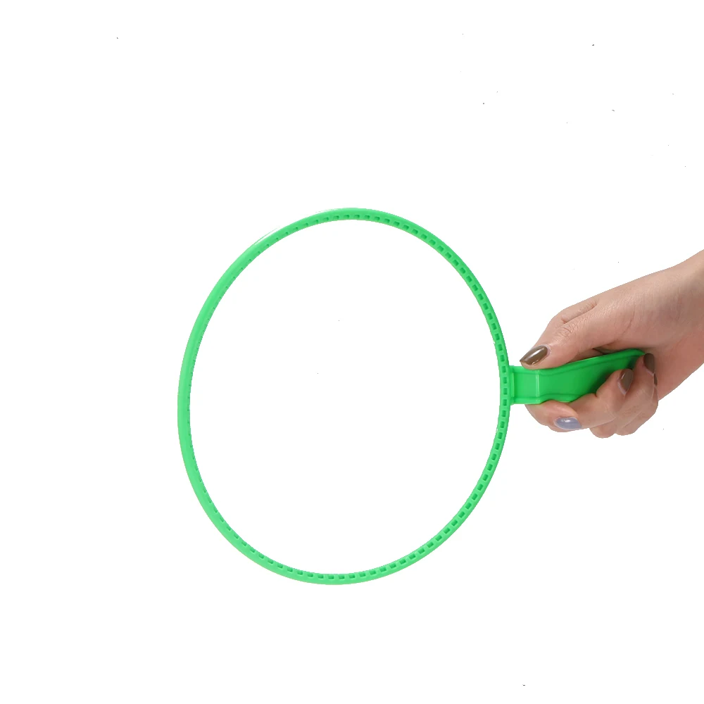 

Bubble Wand Funny Bubbles Maker Large Bubble Soap Safe Tools Toy Big Bubble Non-Toxic Plastic Ring Children Outdoor Toys