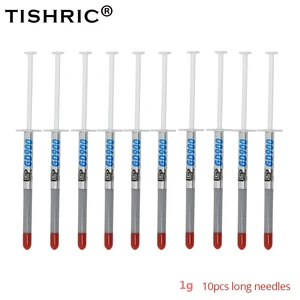 Термопаста GD GD900 1 г, Термопаста для радиатора, силиконовая смазка, Кулер Для ЦПУ, процессора, GD900, 10 шт.