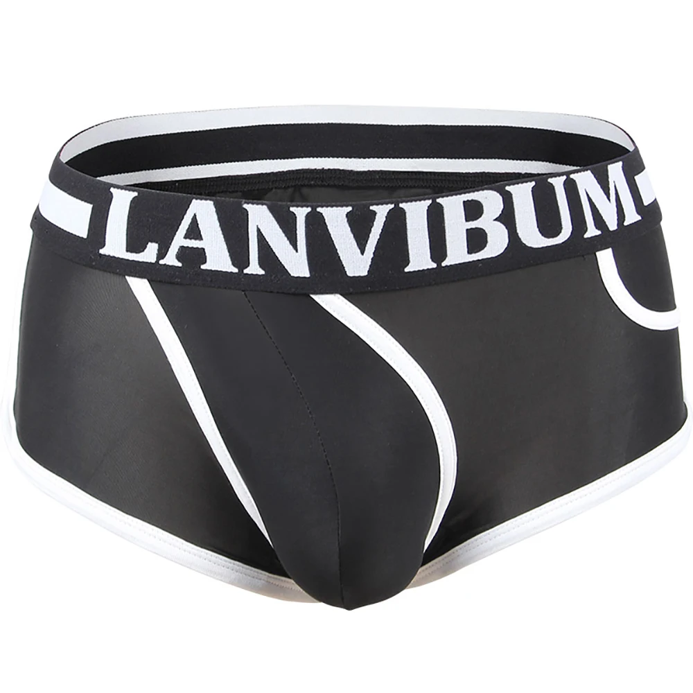 Мягкое дышащее Мужское нижнее белье боксеры подарки для мужчин одноцветные