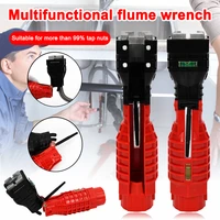 18 in 1 flume wrench faucet double head sink installer plumbing tool repair hand tool for bathroom kitchen plumbing removal