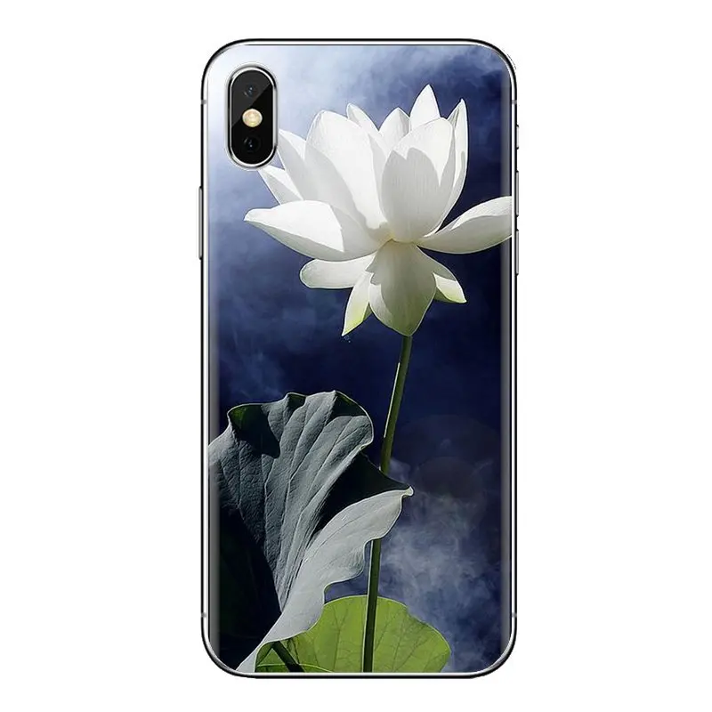 Pink White Red Lotus Flower For Huawei P Smart Y6 P8 P9 P10 Plus Nova P20 Lite Pro Mini 2017 SLA-L02 SLA-L22 2i TPU Cases Covers |