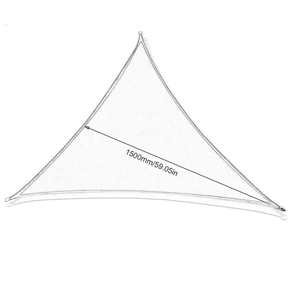 

Sturdy Outdoor Sunshade Sail Anti-ultraviolet Sunshade Canopy Oxford Cloth Waterproof Multifunctional Sunshade Sail