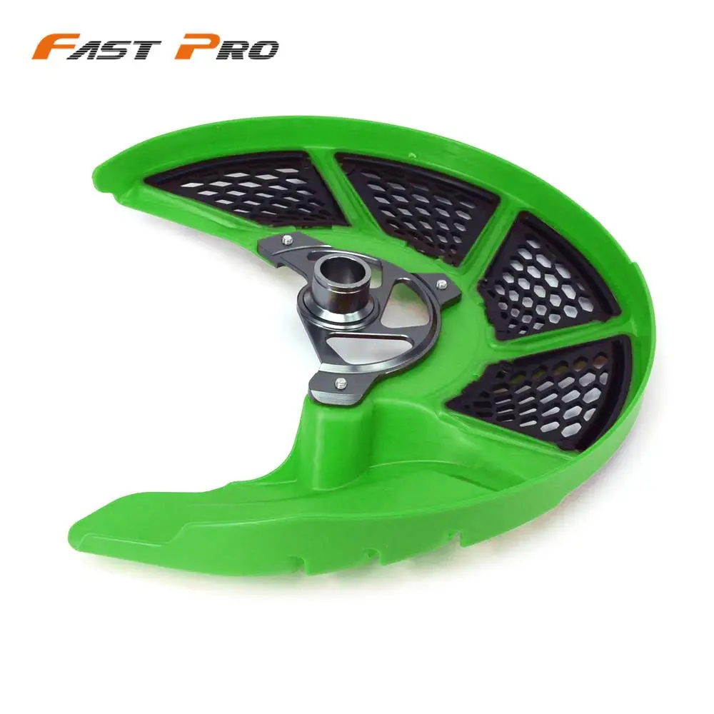Защита переднего тормозного диска ротора мотоцикла для Kawasaki KX125 KX250 KX250F KX450F KLX450R KX