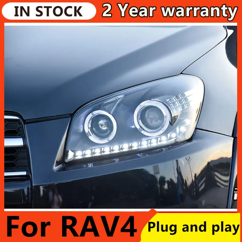 

Car Styling Head Lamp for Toyota RAV4 Headlights 2010-2013 Rav4 LED Headlight LED Signal DRL Hid Bi Xenon Auto Accessories