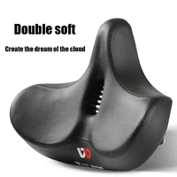 bicycle accessories mountain bike mtb saddle big bum wide seat racing cycling road bike go kart soft pad spare parts for bicycle