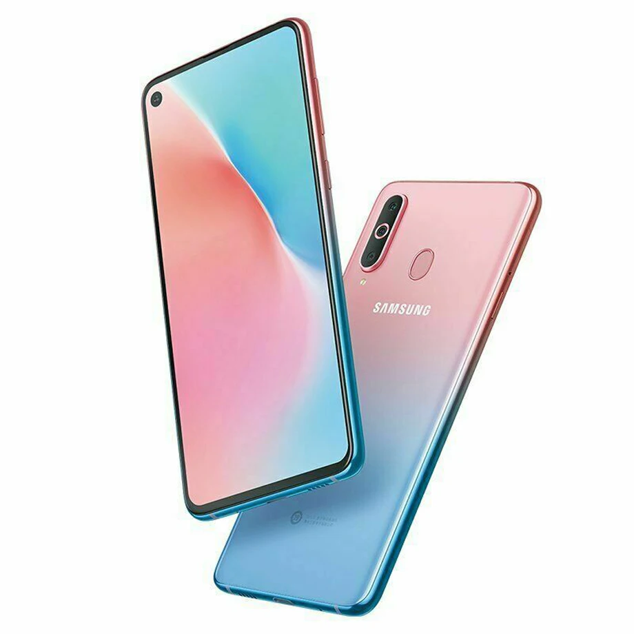 Samsung Galaxy A8s G8870 Dual Sim Восьмиядерный 6," 4 камеры 8 ГБ ОЗУ 128 Гб ПЗУ мобильный телефон Snapdragon 710 NFC