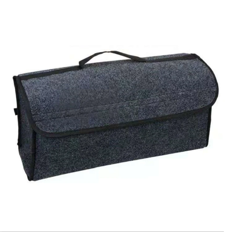 

Car Organizer Car Storage Bag Cargo Container BoxSoft Felt Storage Box 094D