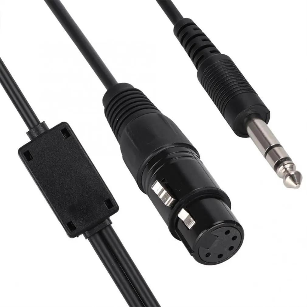 Для Airbus XLR для GA Dual Plug 5-контактный кабель адаптера гарнитуры авиационный