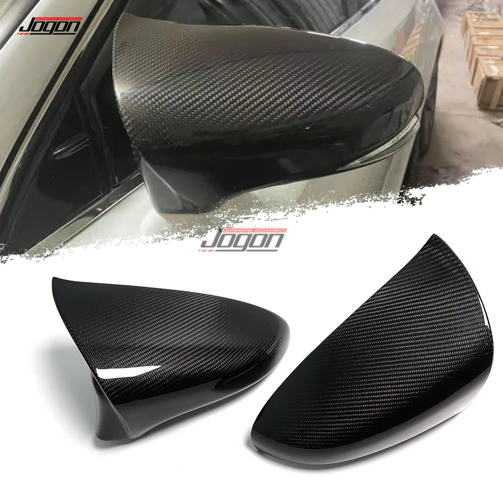 Углеродное волокно замена автомобильного бычьего рога боковая крышка зеркала