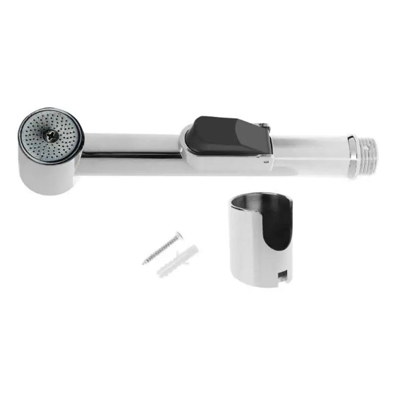 

Pressurization Handheld Toilet Shower Head Flushing Nozzle Bidet Hand Sprayer 94PC