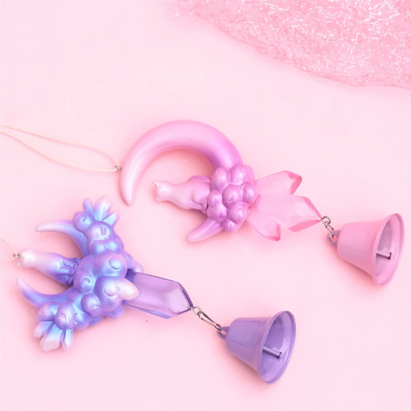 

Crystal Epoxy Resin Mold Cute Starry Moon Kitten Pendant DIY Silicone Mould