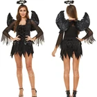 Костюмы на Хэллоуин, страшная невеста, косплей, злой ведьмы, женский костюм, платья на Хэллоуин, женское модное карнавальное платье для вечеринки, ангел, дьявол