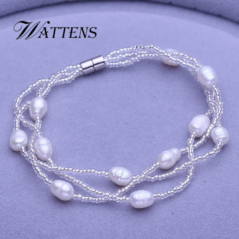 

Pearl jewelry set pearl necklace bracelet for women multilayer necklace bracelet bohemian accessories wedding party birthday new