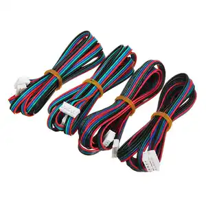 Кабель шагового двигателя FLSUN Nema 17, 1 м, 4 шт., 4 контакта, совместим с 3d-принтерами серии MKS