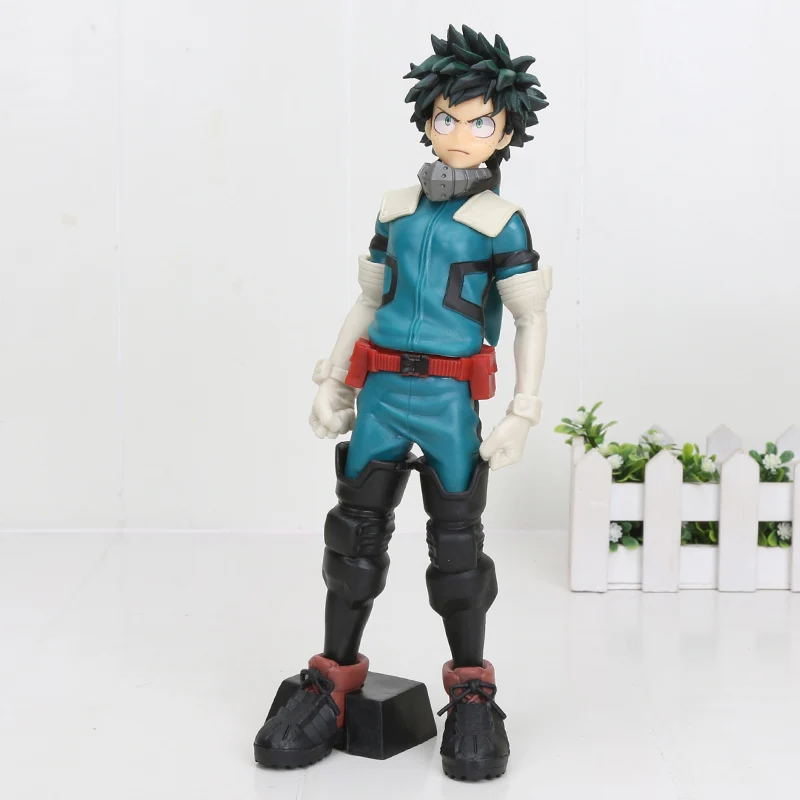 My Hero Academy Figure Toy Vol1. Smack Midoriya izku Shouto Todoroki Katsuki Boku no Hero Academy модель фигурные игрушки 16 см - Цвет: 25cm green bag