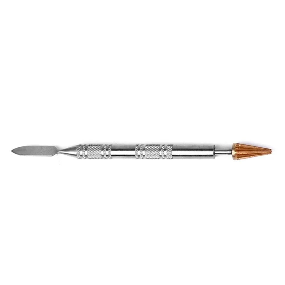 

Dual-purpose Brass Head Leather Edge Oil Pen Applicator Speedy Paint Roller Tool For Leather Craft Tools