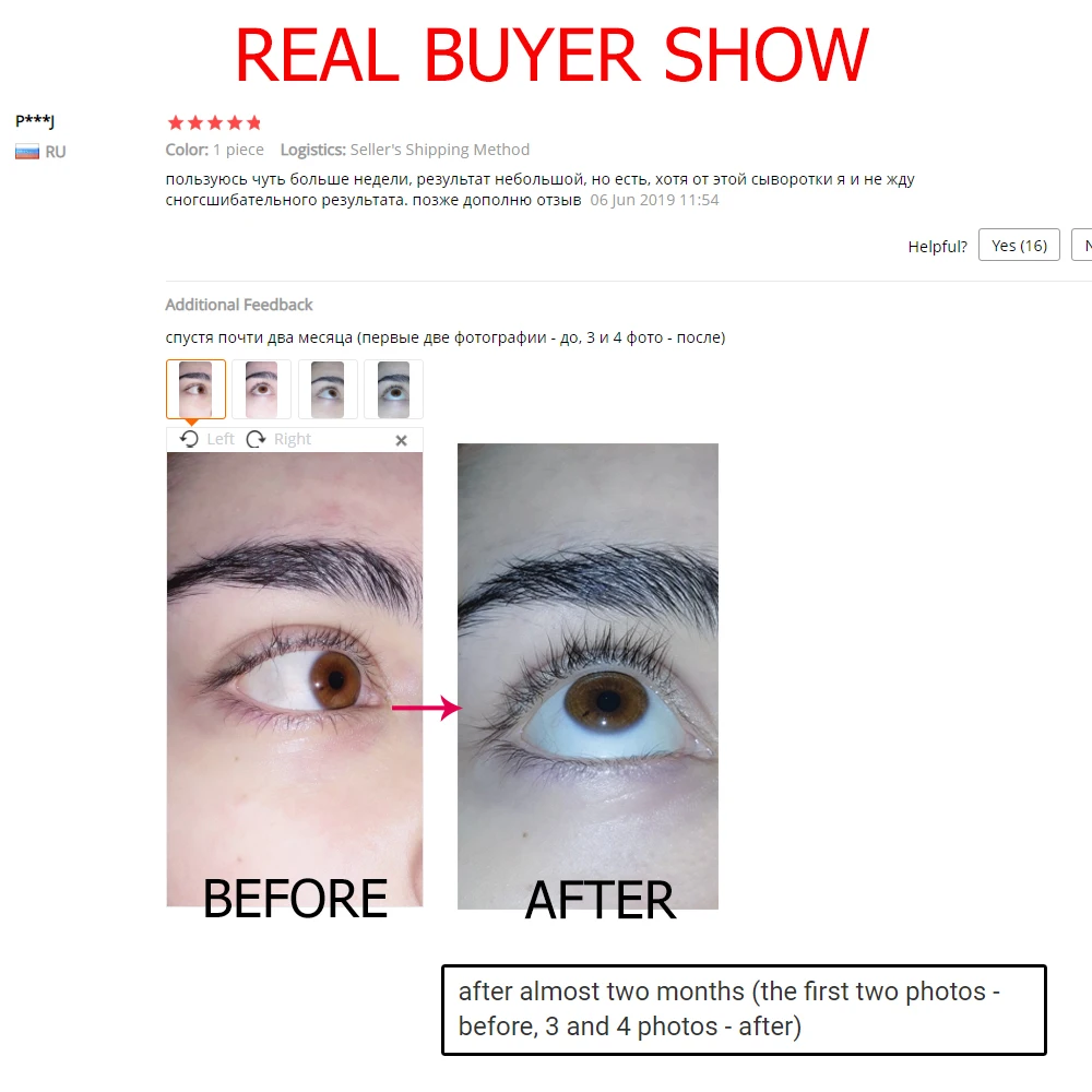 

Eyelash Growth Serum Moisturizing Eyelash Nourishing Essence For Eyelashes Enhancer Lengthening Thicker 3ml