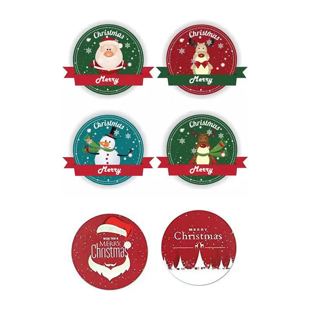 6 шт. рождественские подставки для стакана Войлок утепленная хорошо впитывают