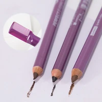 double head eyebrow pencil waterproof natural long lasting black brown eyebrow enhancer long lasting tint eyebrow pen 3 colors