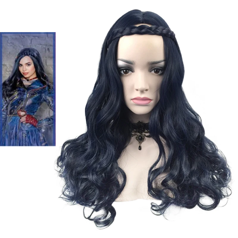 Парик для косплея Fantasia Evie Mal Uma взрослых женщин и мужчин парик костюмированной