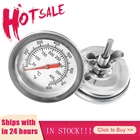 Градусов по Фаренгейту высокой Температура устойчивый термометр для духовки барбекю Барбекю Столешницы Гриль Термометр Температура датчик Цельсия